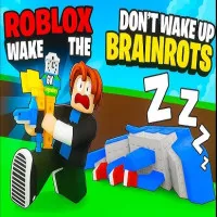 Don't Wake the Brainrots! Obby Tycoon +1 3